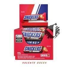 CHOCOLATE SNICKERS MORANGO 52,7G CX 20X1