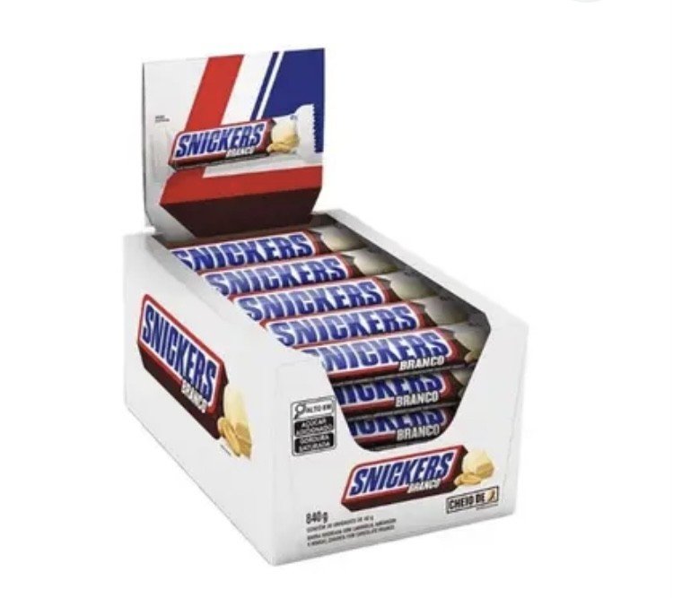 CHOCOLATE SNICKERS BRANCO 
