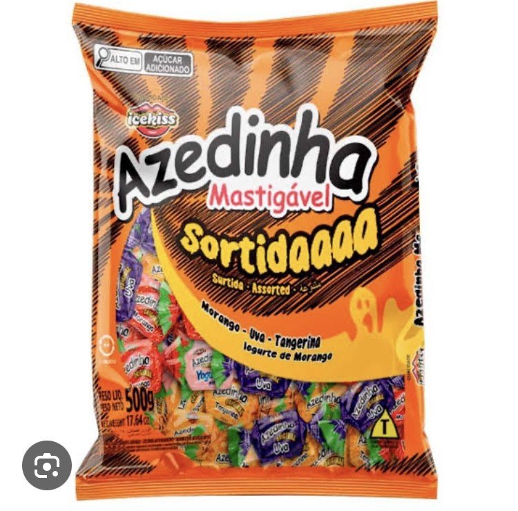 BALA AZEDINHA SORTIDA 500G