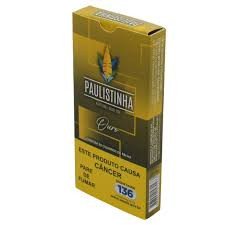 CIGARRO DE PALHA PAULISTINHA OURO 