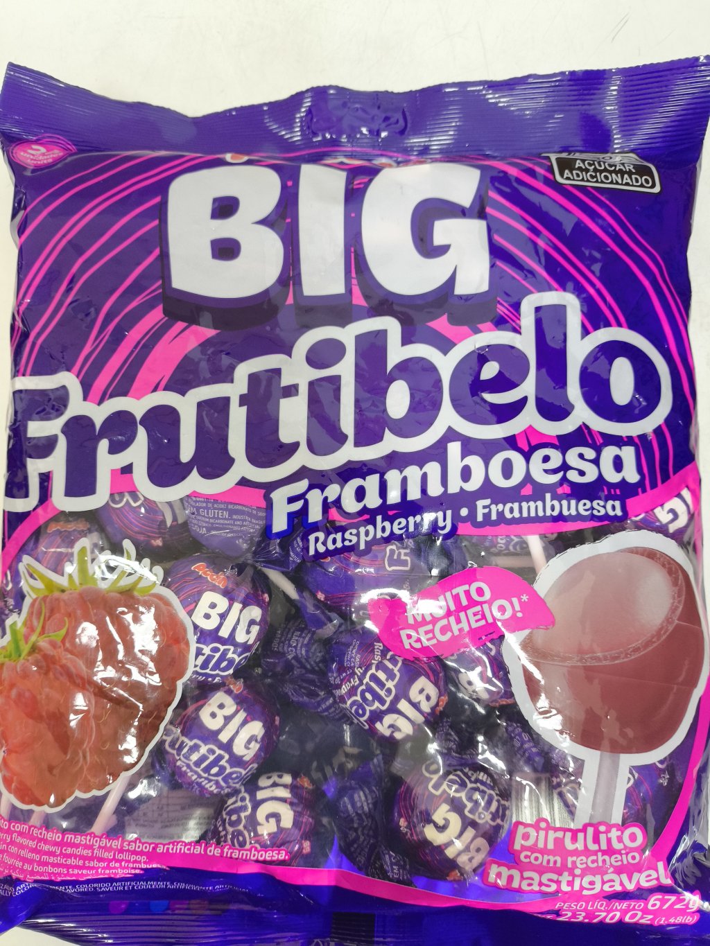 PIRULITO BLONG FRUTIBELO 672G