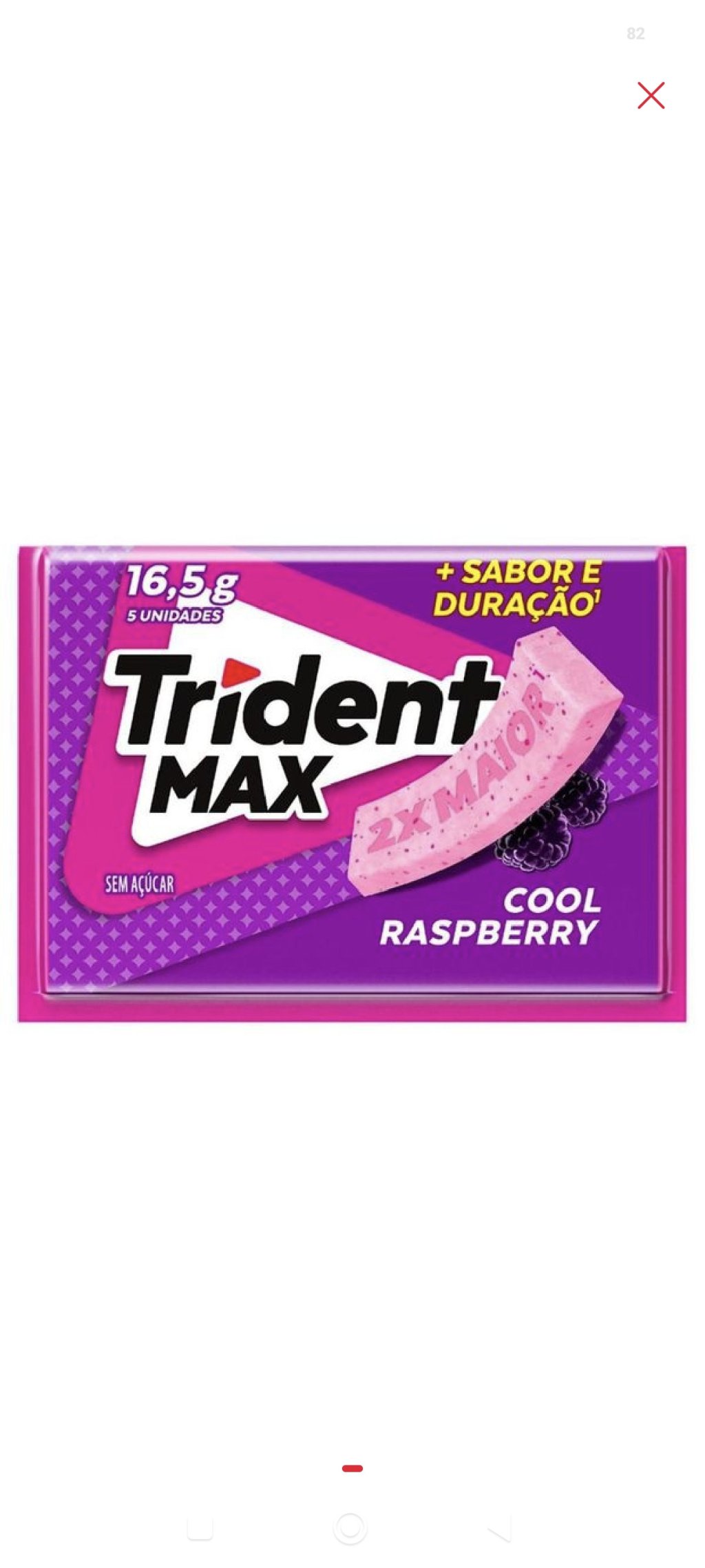 TRIDENT MAX COOL RASPBERRY