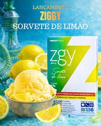 ESSÊNCIA ZIGGY SORVETE DE LIMÃO 