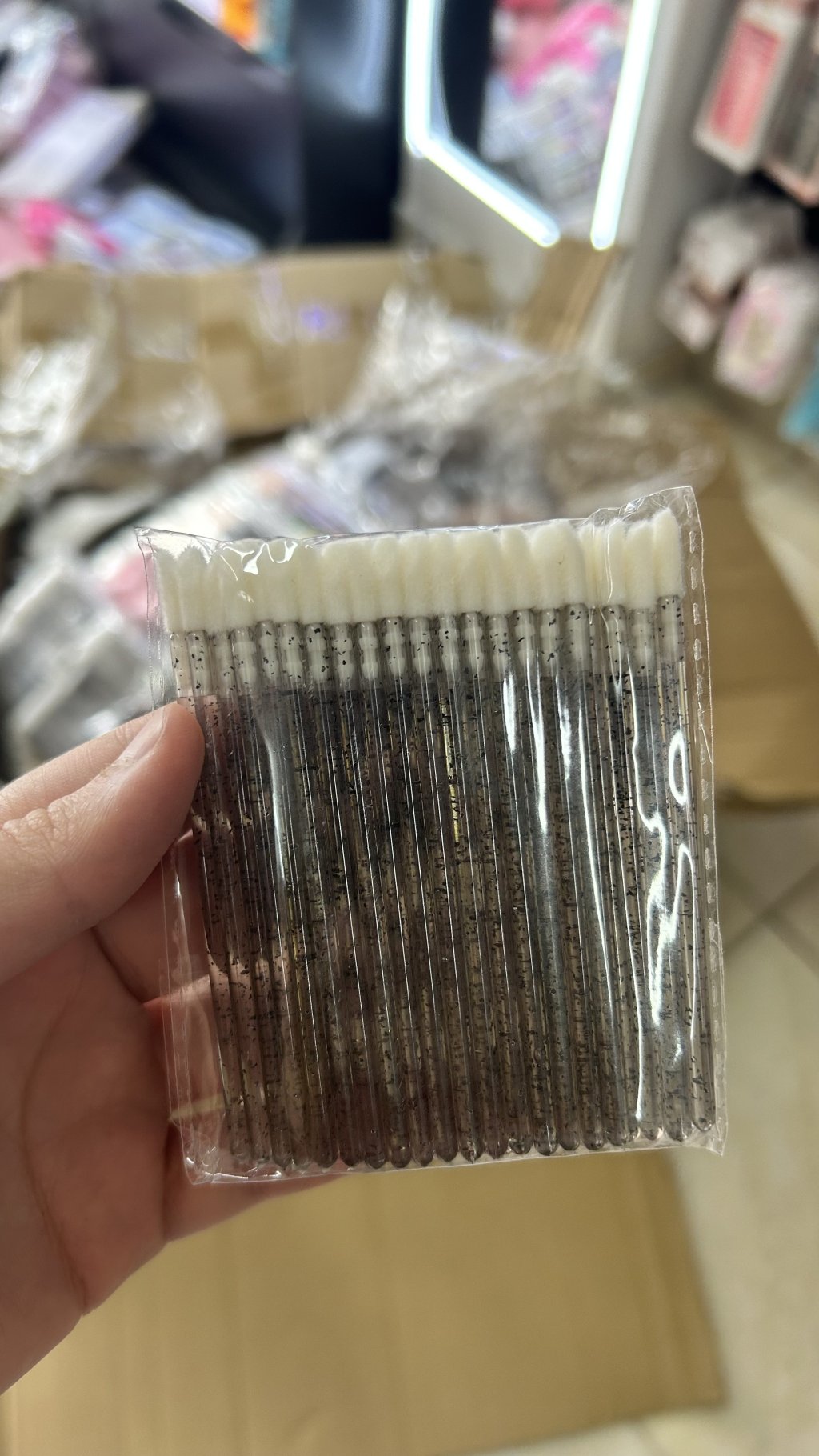 Aplicador de gloss descartável 