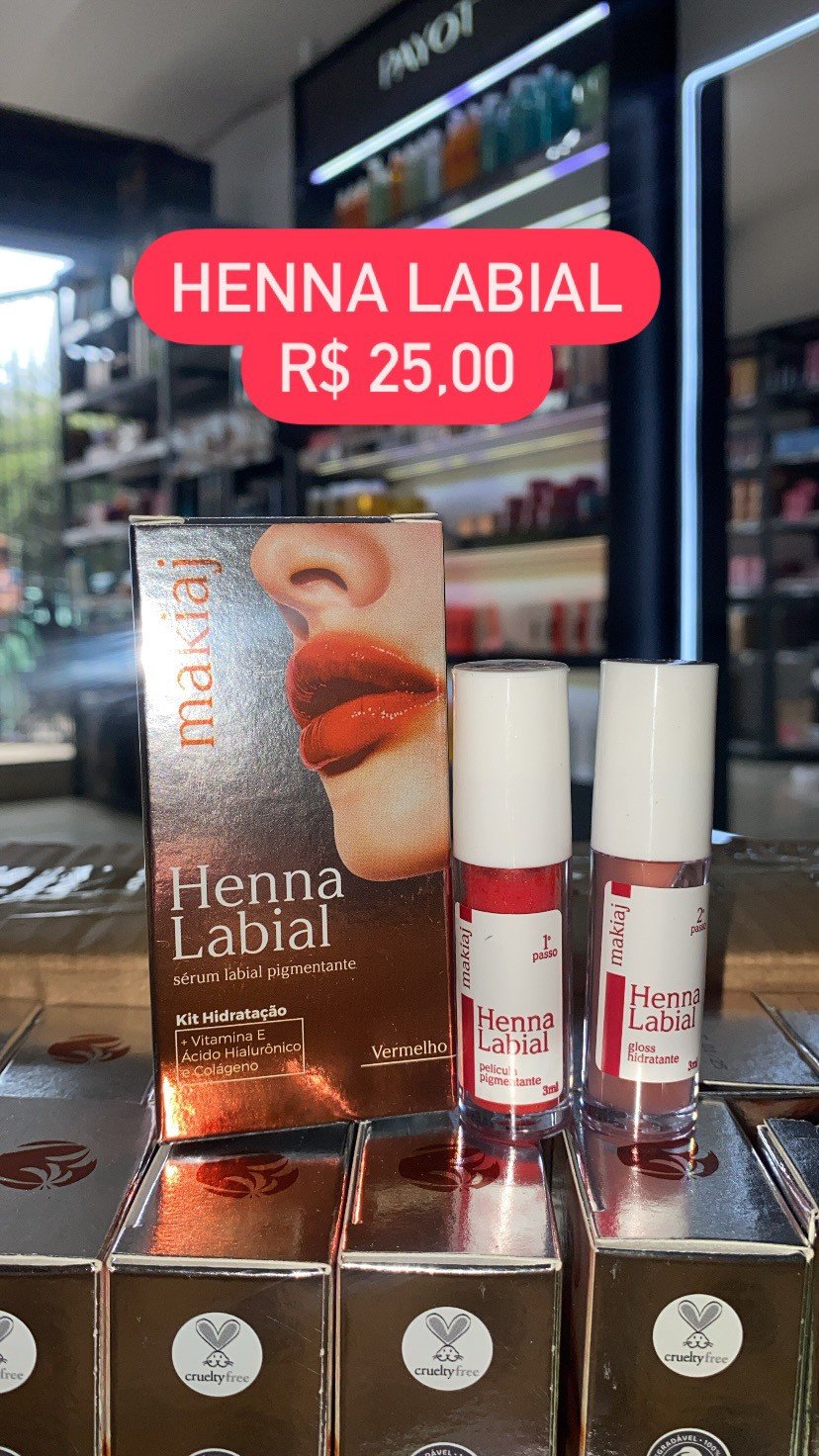Henna labial - Makiaj 