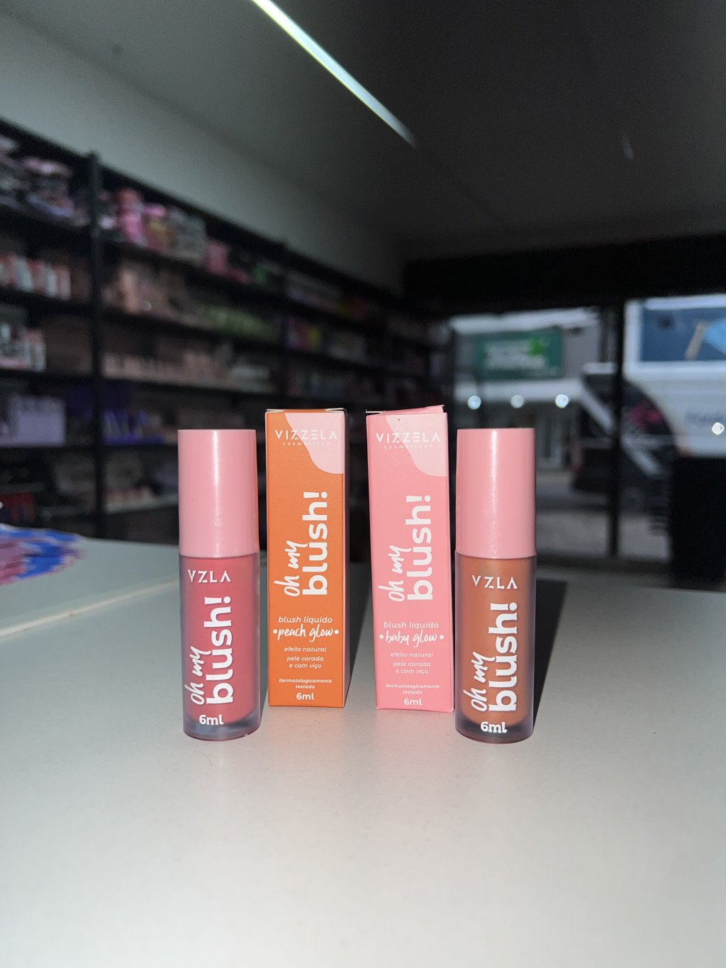 Blush líquido - Vizzela
