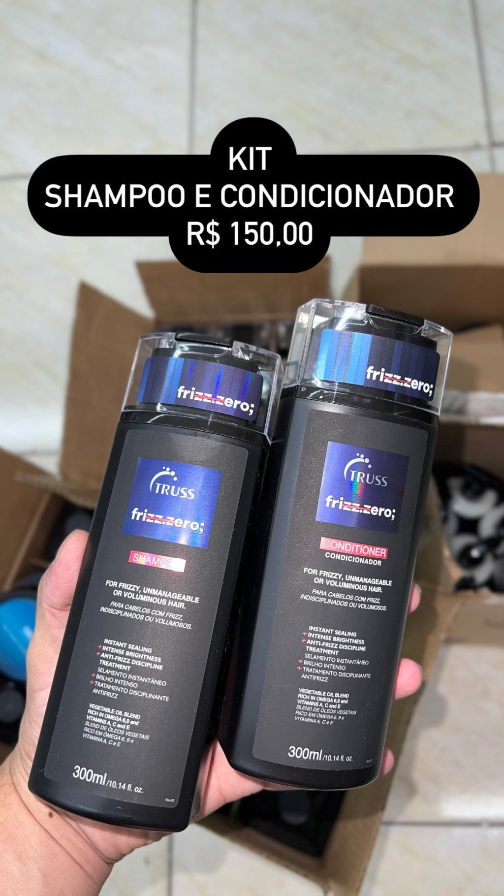 Kit Frizz Zero 300ml - Truss