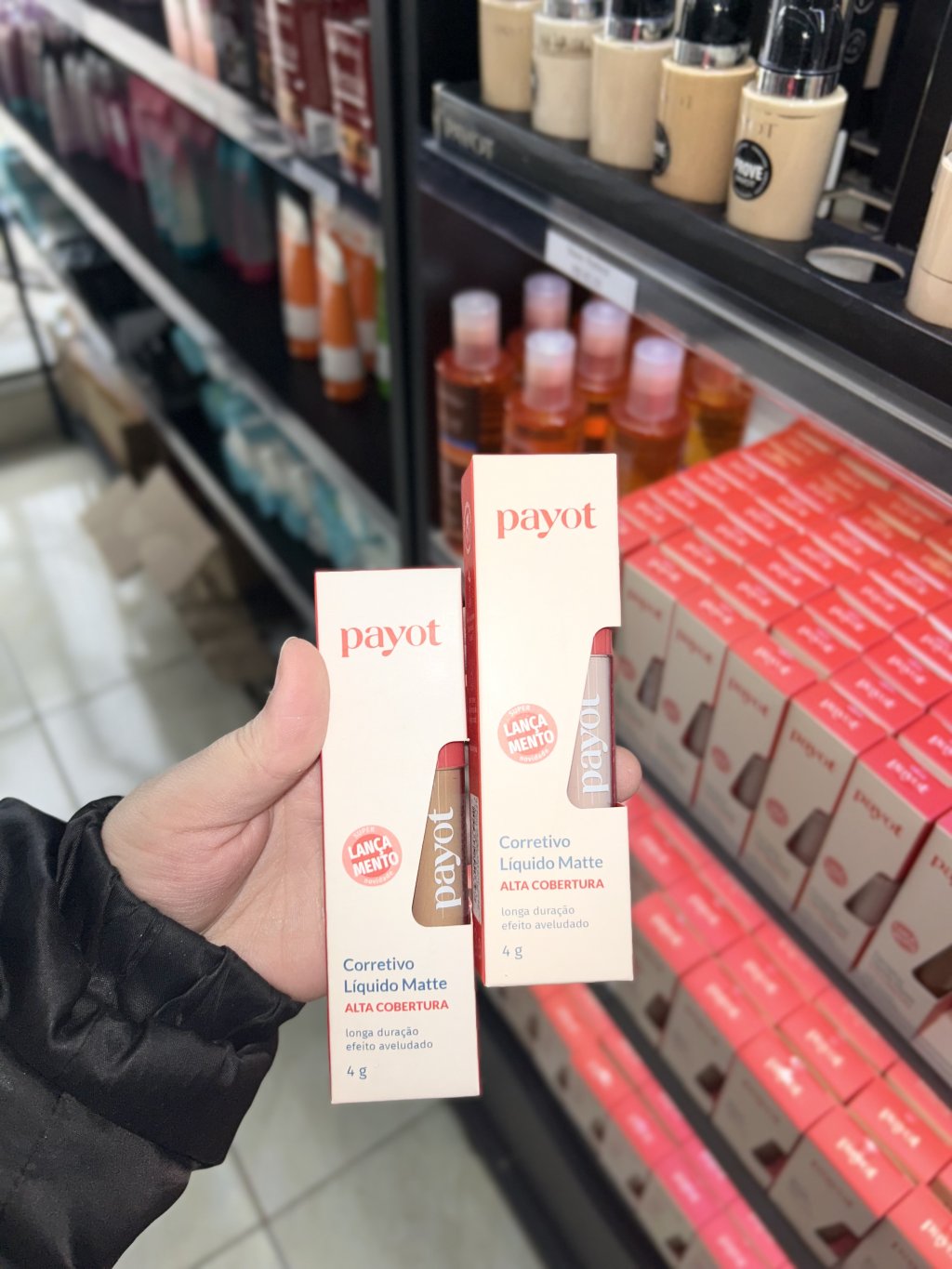 Box com 6 corretivo Payot 