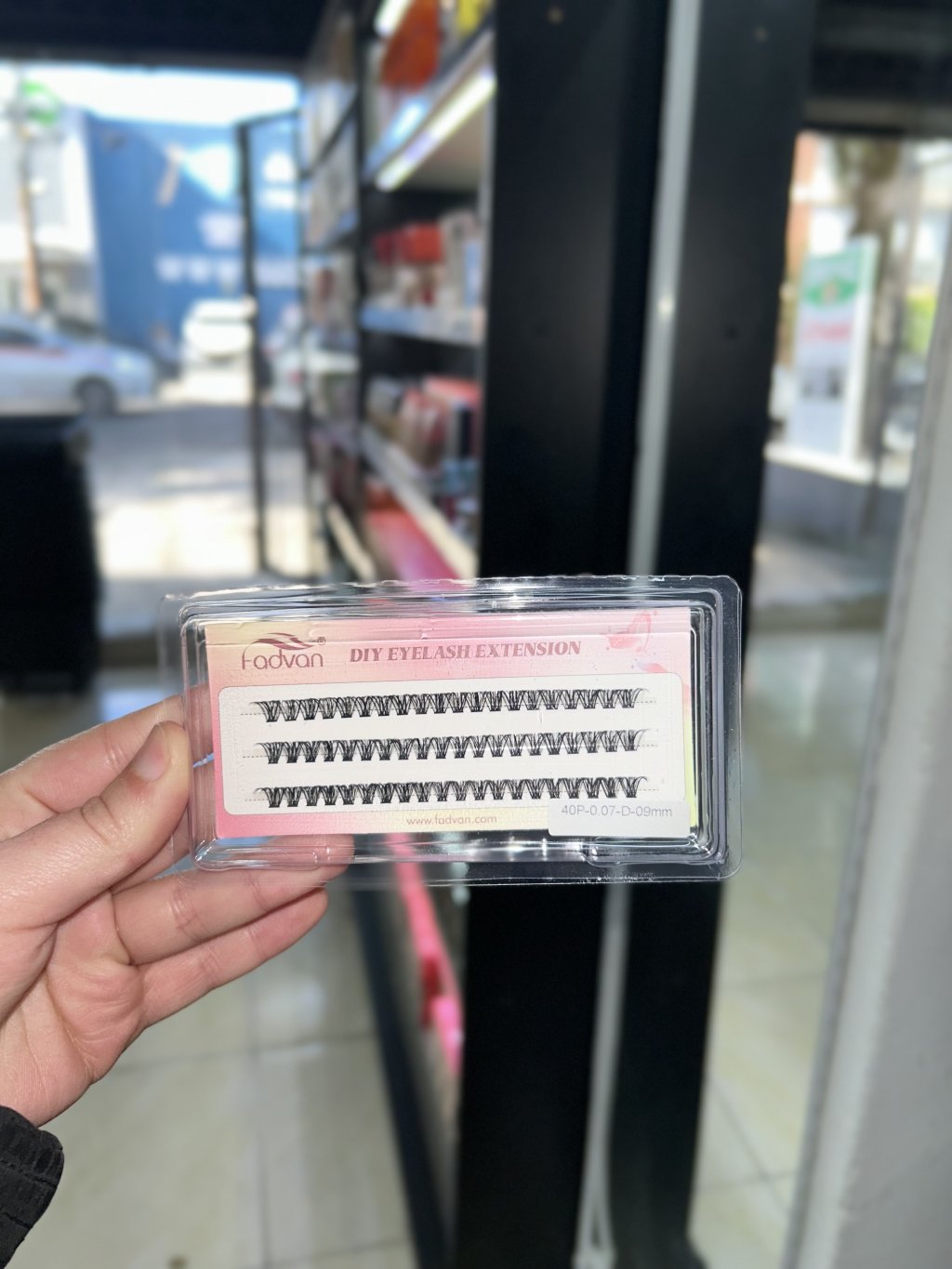 Cílios tufinho 40P 9mm Fadvan