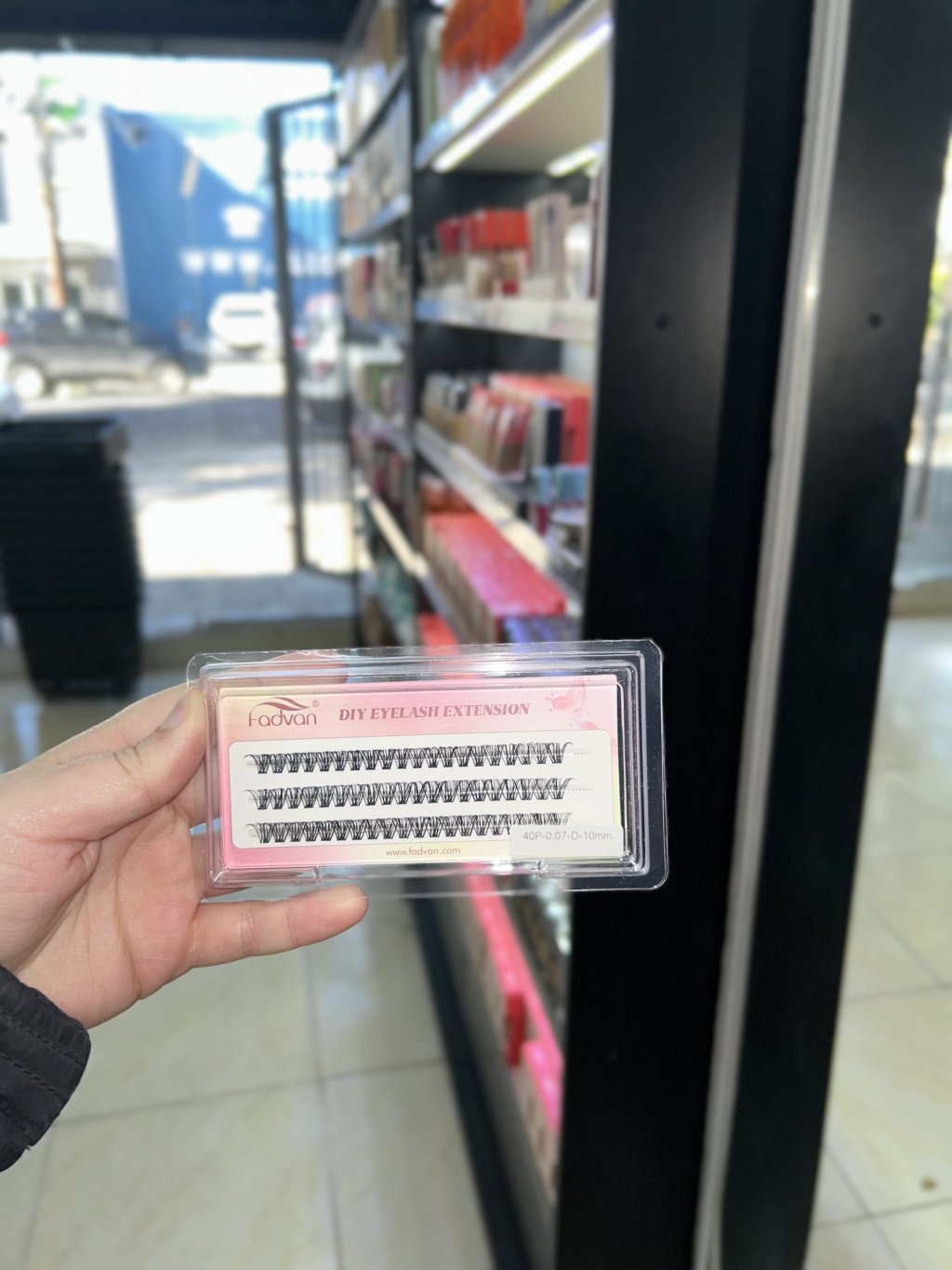Cílios tufinho 40P 10mm Fadvan