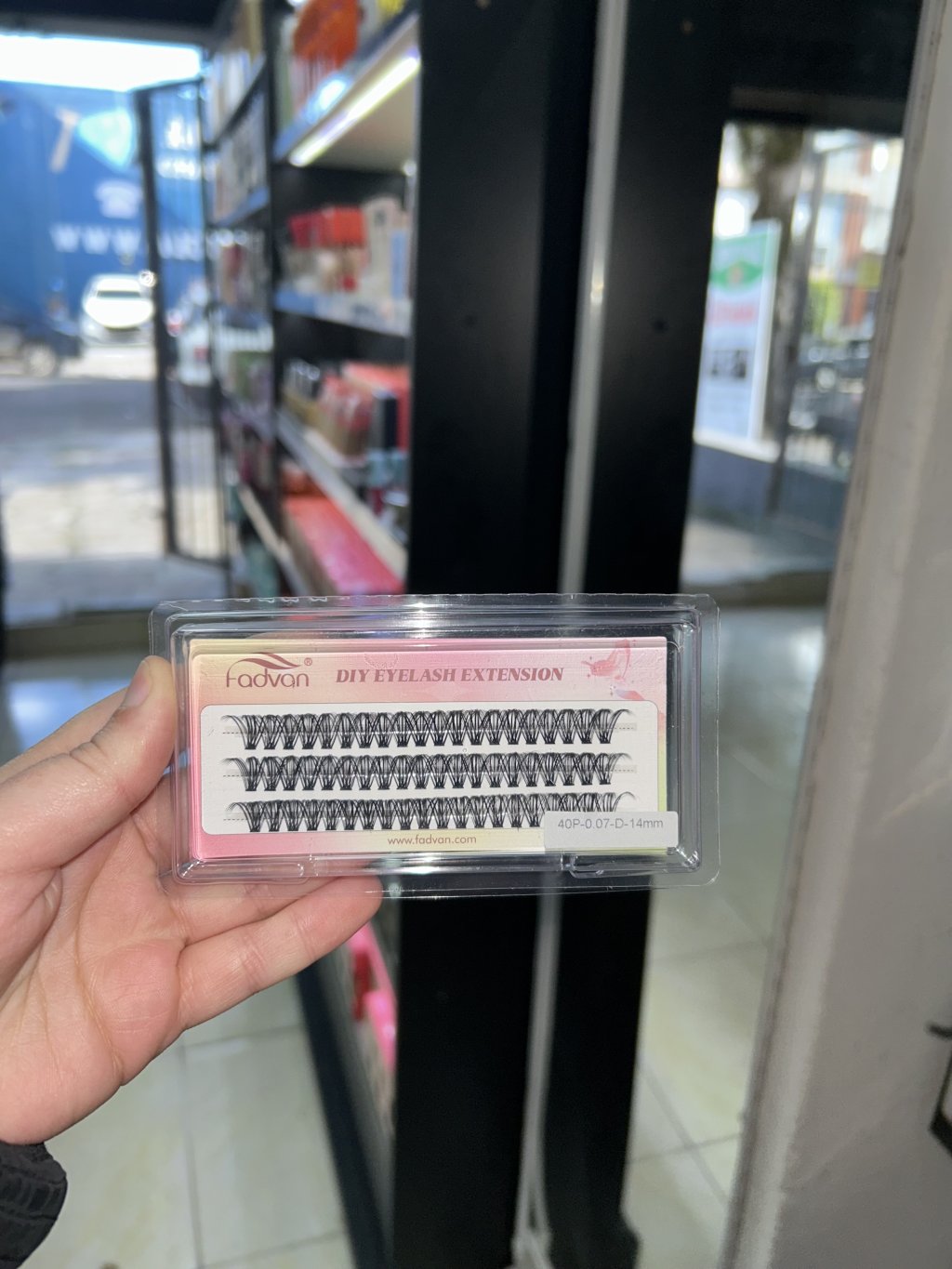 Cílios tufinho 40P 14mm Fadvan