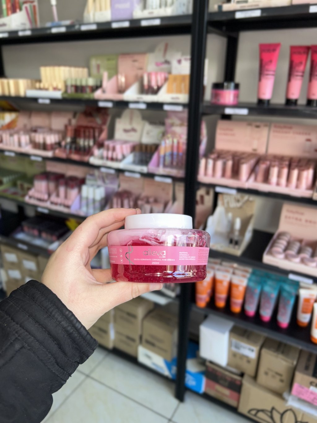 Geleia corporal Rose Essence