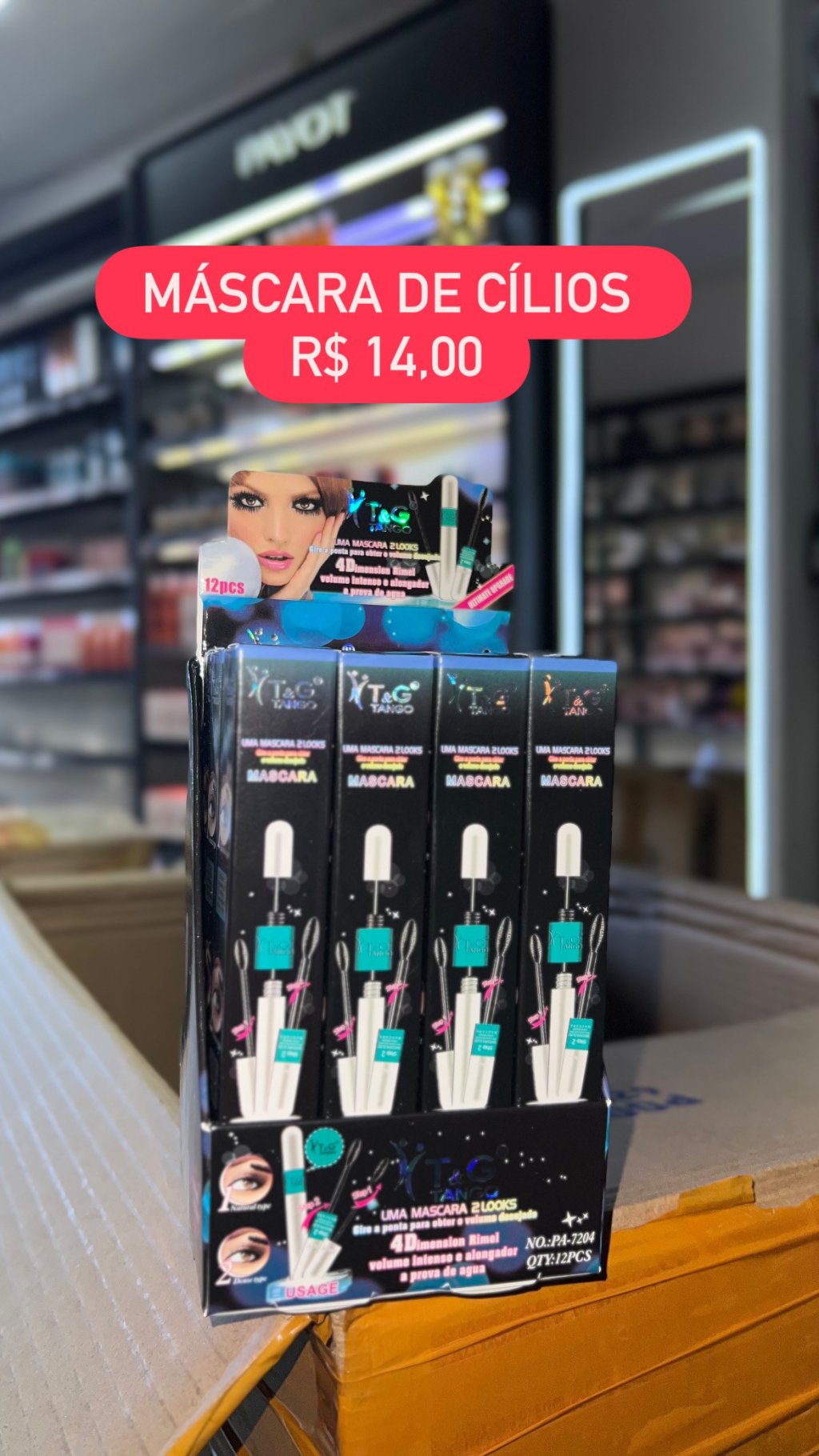 Mascara de cílios tango 