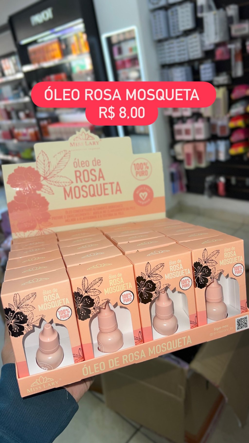 Óleo de rosa mosqueta 