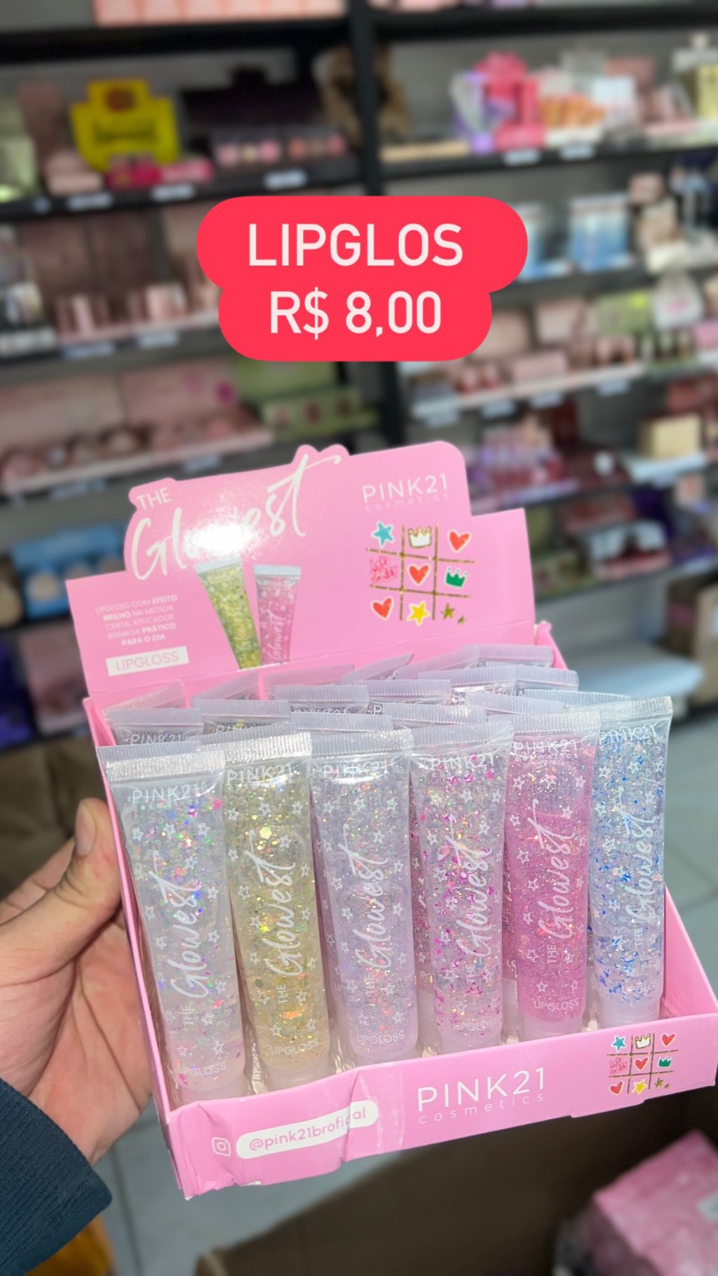 Lip Gloss Pink 21