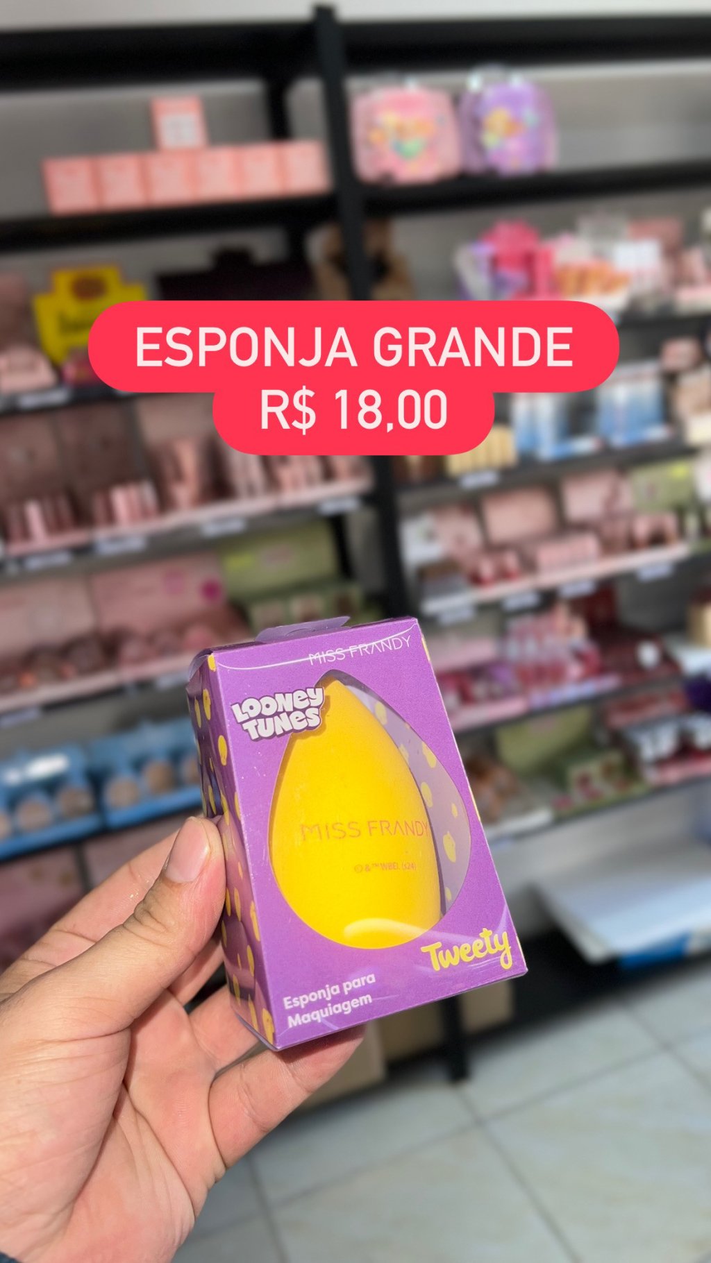 Esponja grande piupiu 