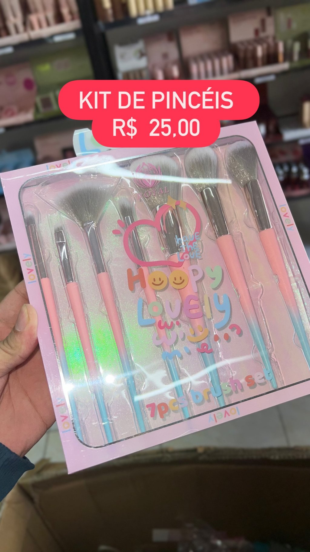 Kit de pincéis 