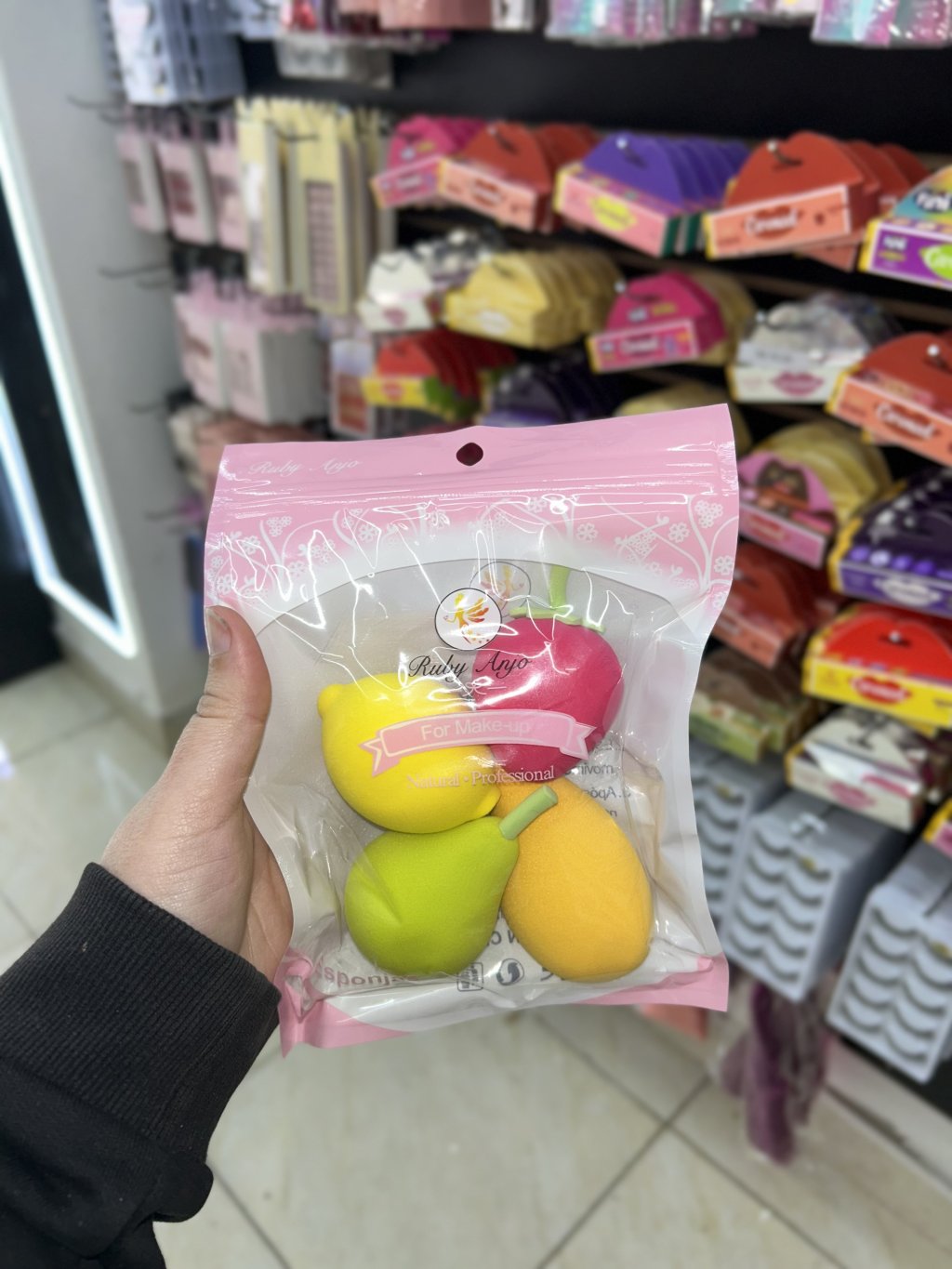 Kit esponja de fruta 