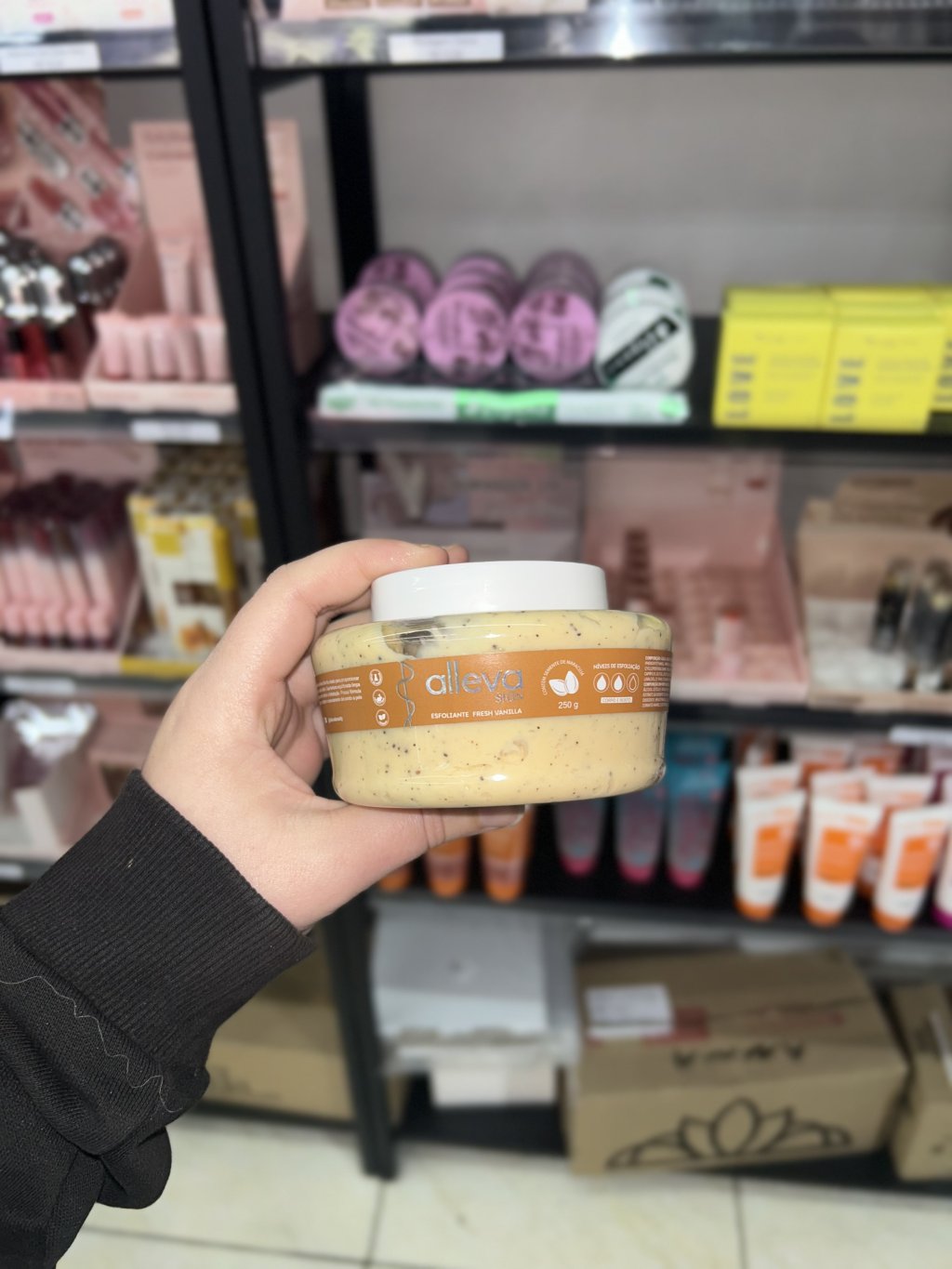 Esfoliante corporal Vanilla 