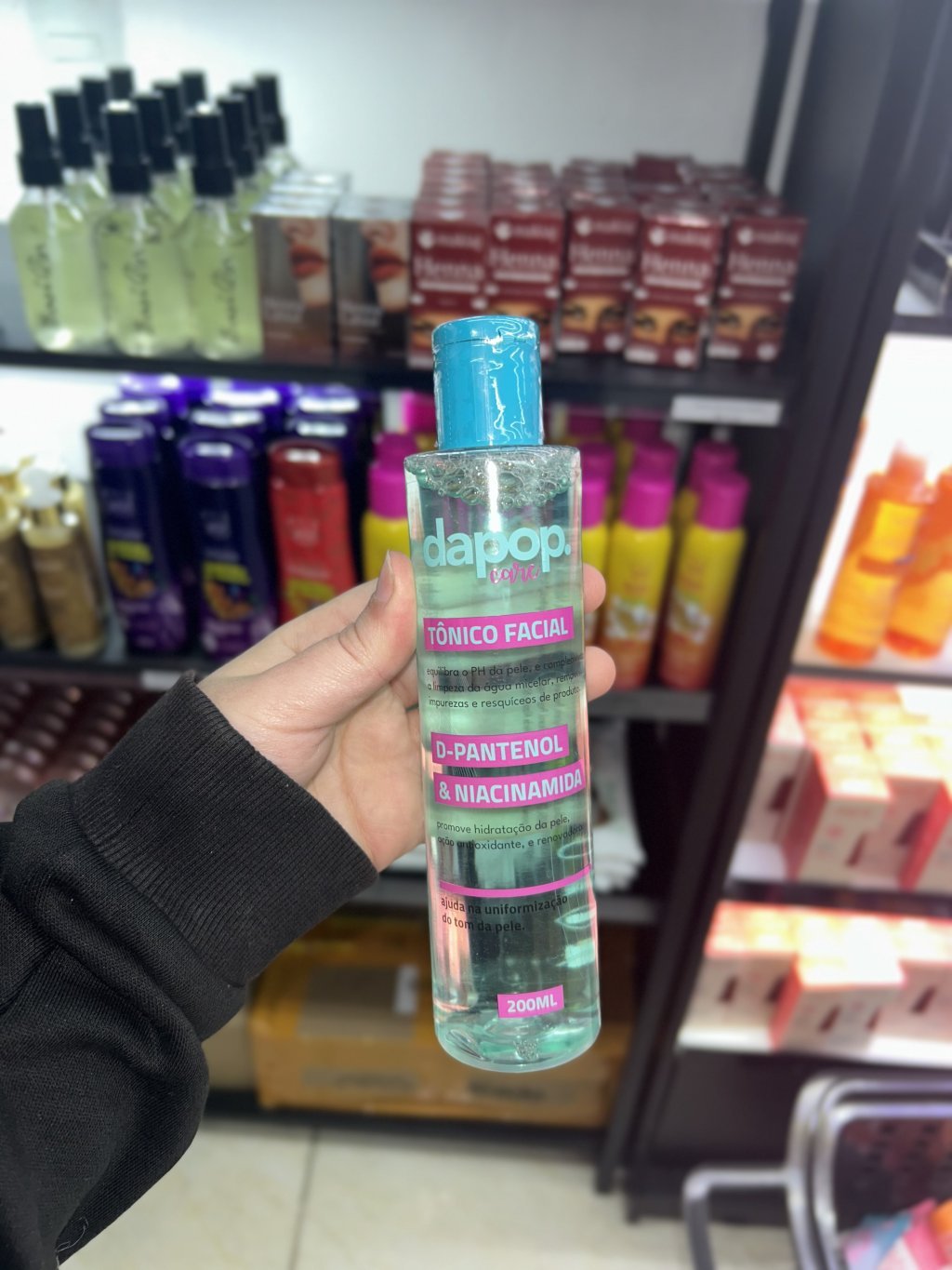 Tônico facial Dapop 
