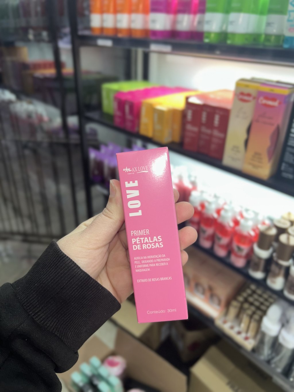 Primer facial Pétalas de rosas 