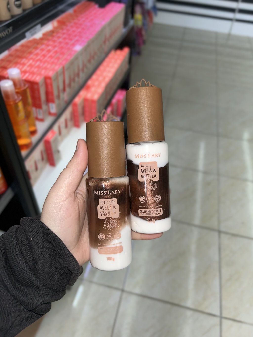 Geleia avelã e Vanilla Miss Lary