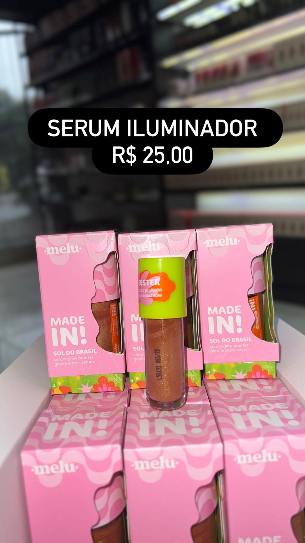 Sérum Glow Bronzer por do Sol Made In Melu