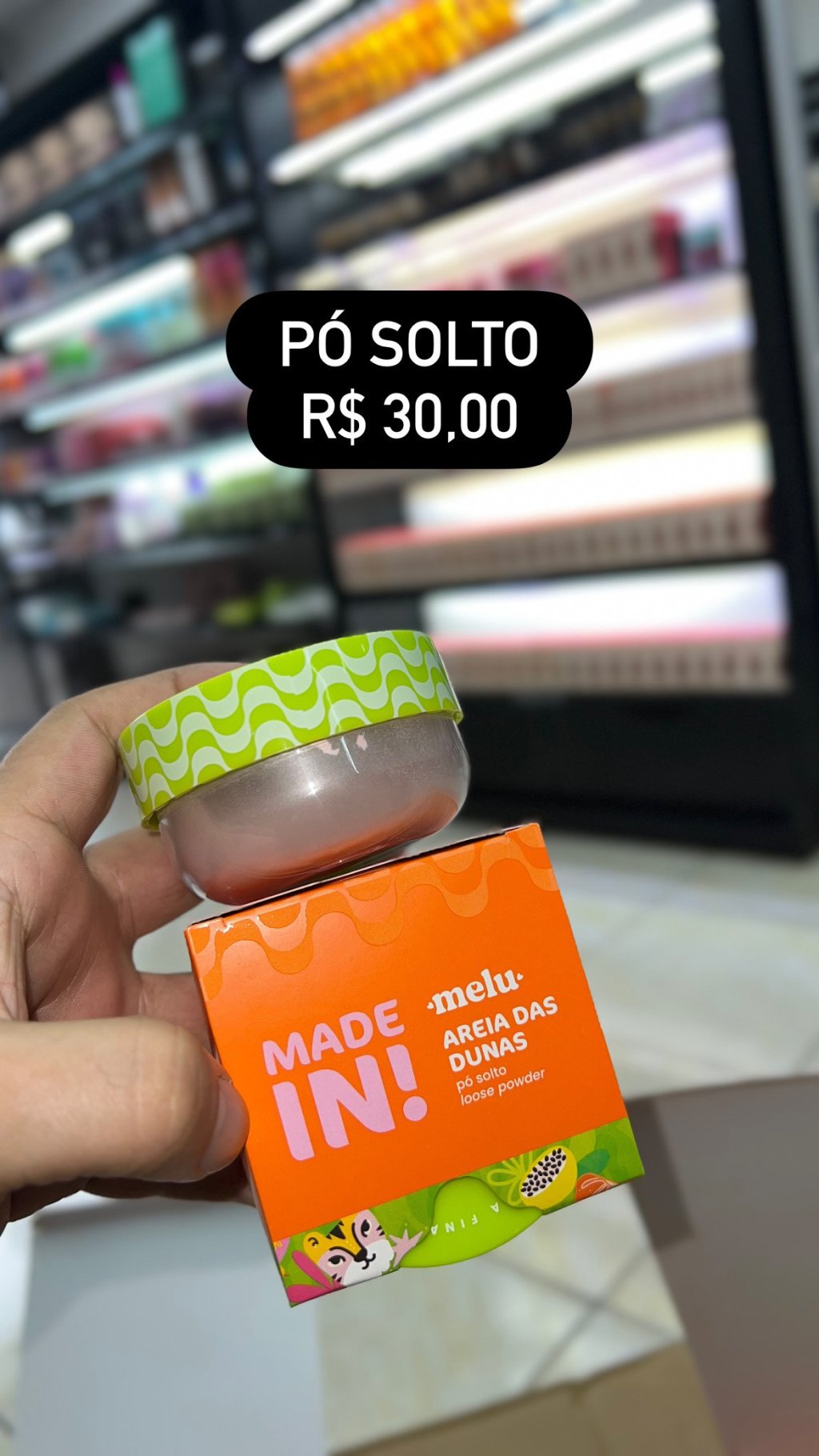 Pó solto Horizonte místico Made in