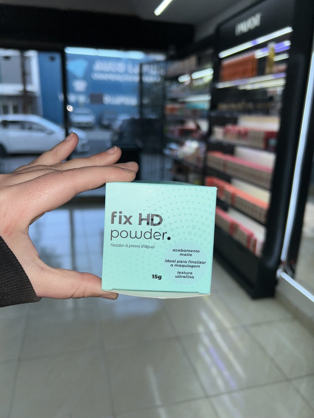 Pó solto Fix HD Powder Vizzela