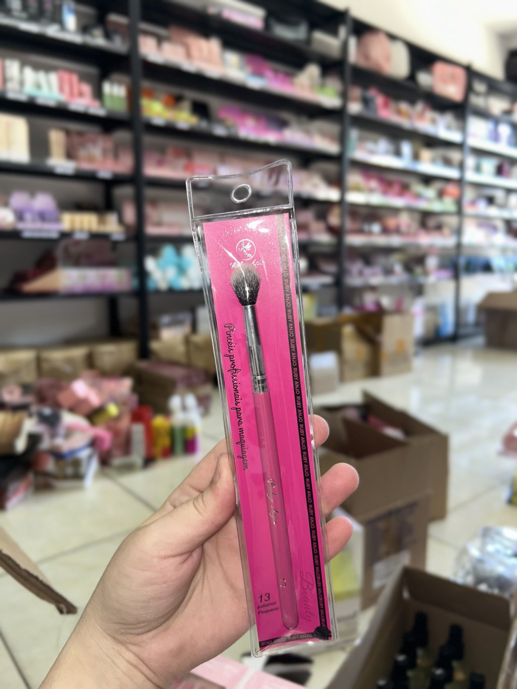 Pincel para esfumar pequeno 