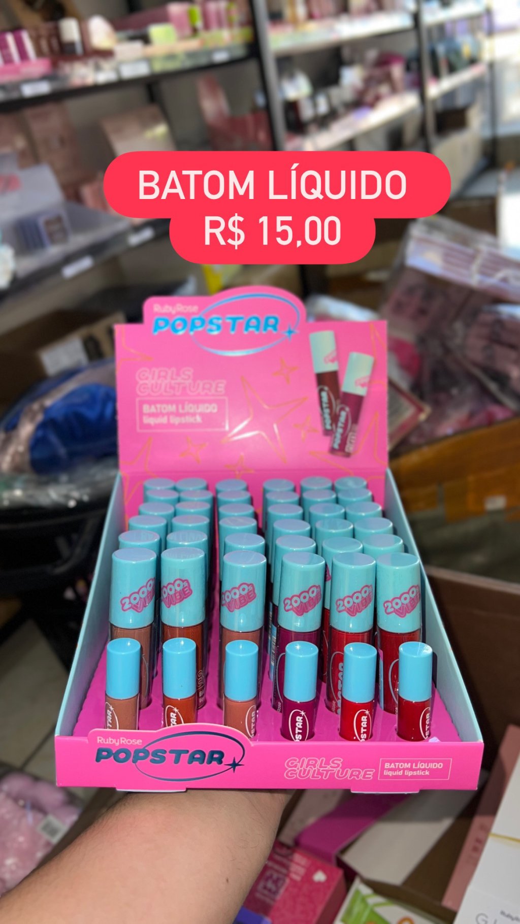 Batom líquido popstar Ruby Rose