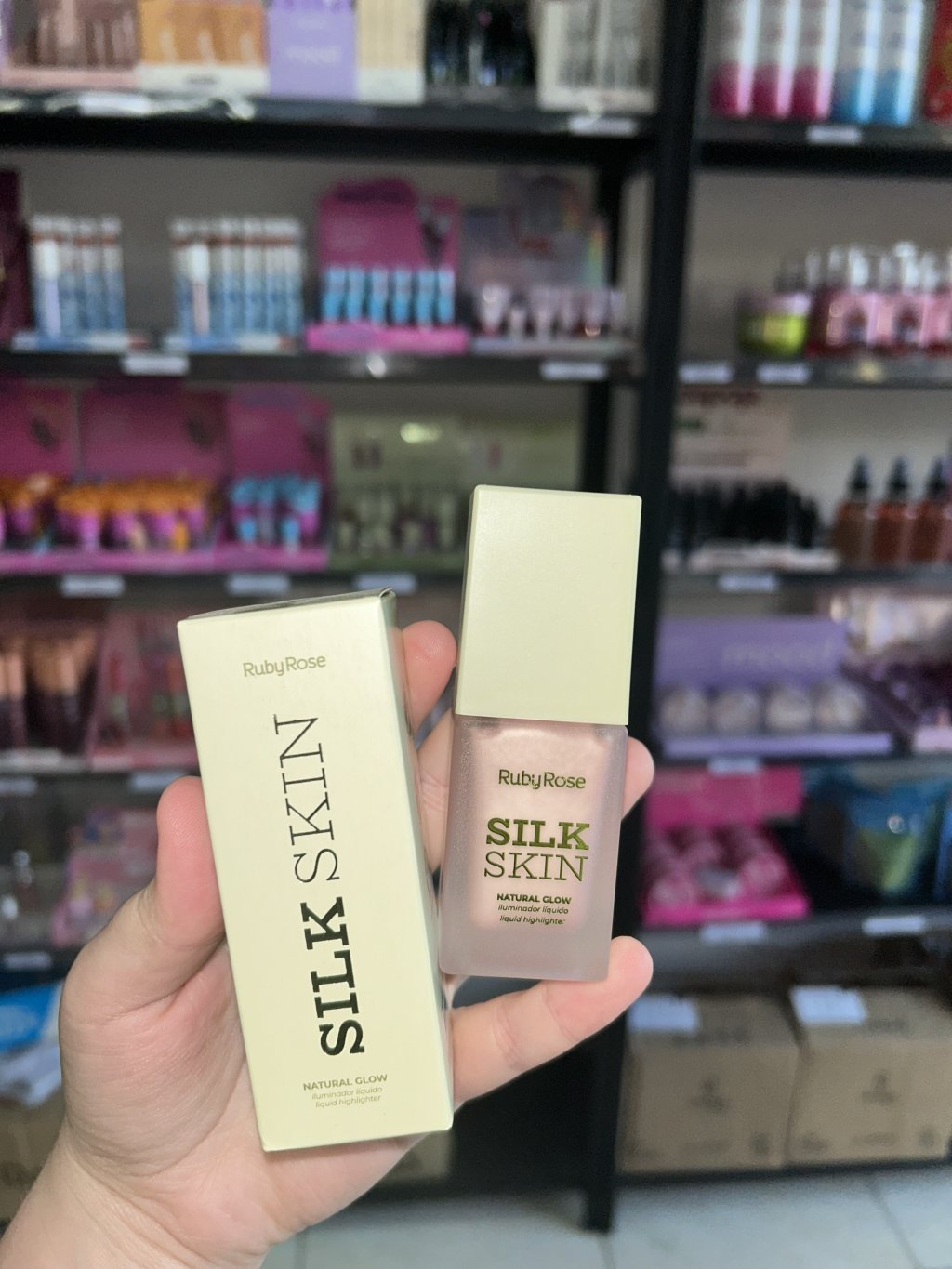 Iluminador líquido Silk Skin - Ruby Rose