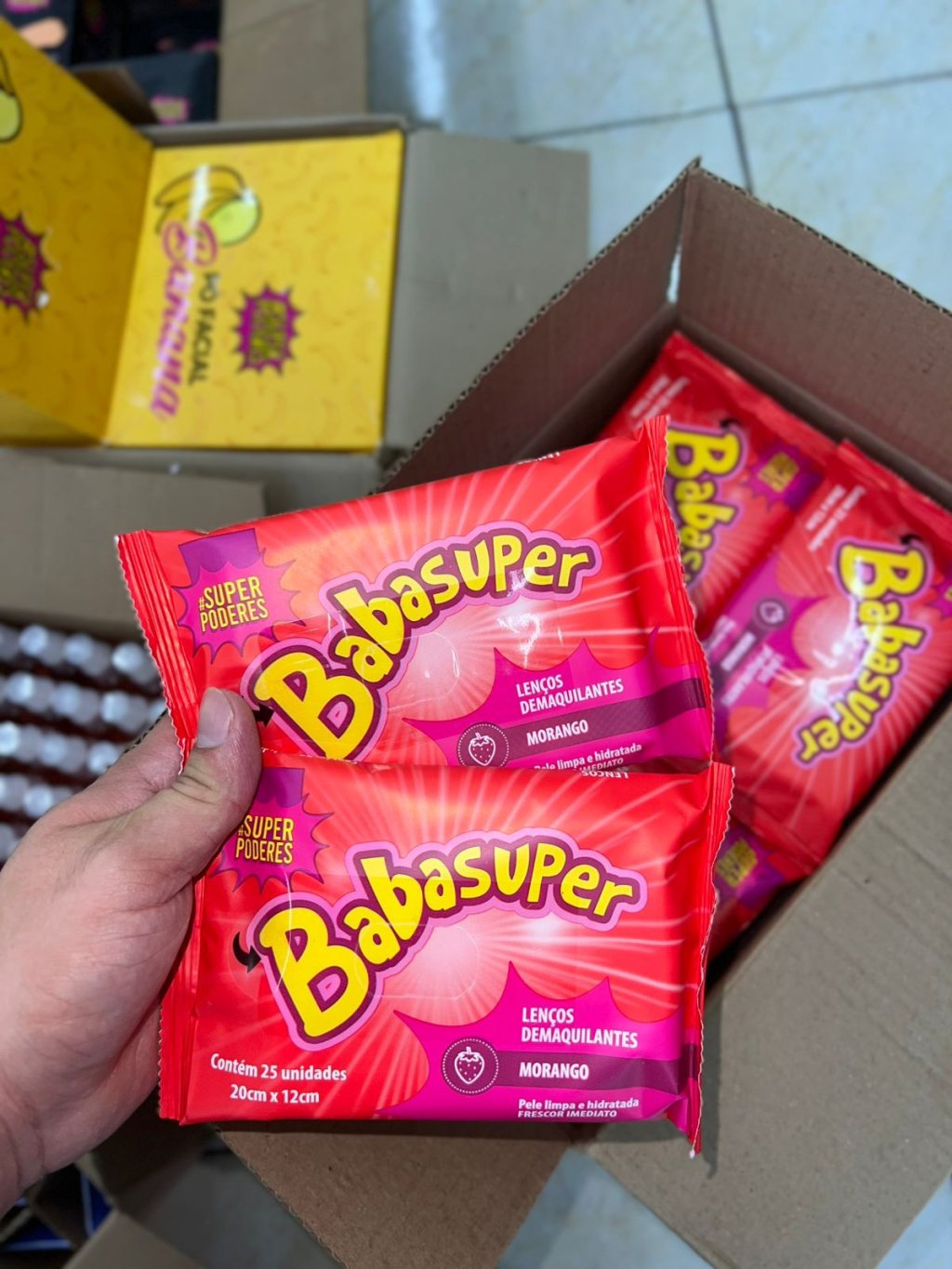 Lenço demaquilante Super poderes 