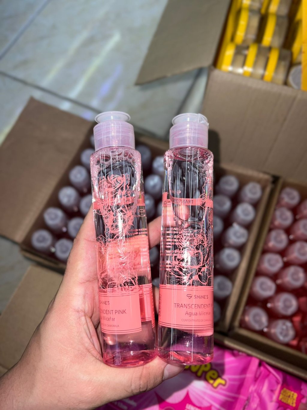 Água micelar Shines 