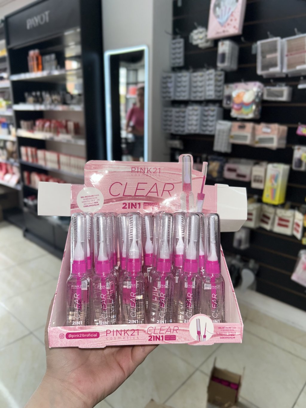 Gel de sobrancelhas Pink 21