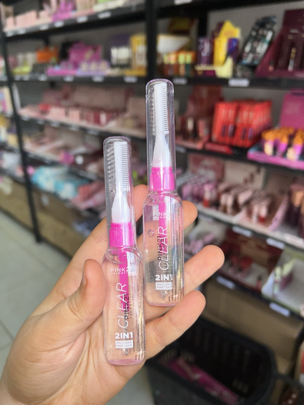 Box com 6 Gel de sobrancelha com escovinha