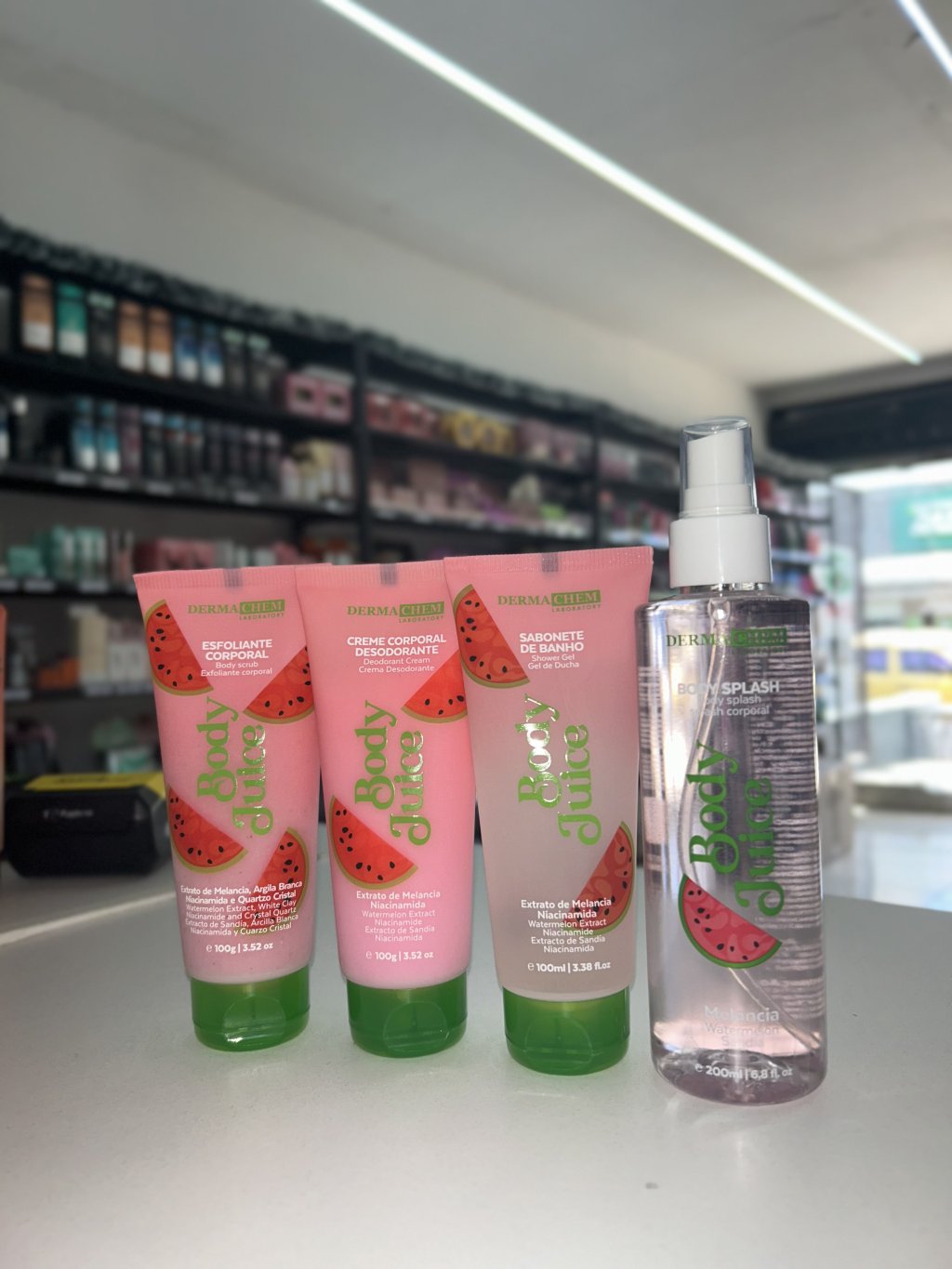 Kit de banho melancia Dermachem