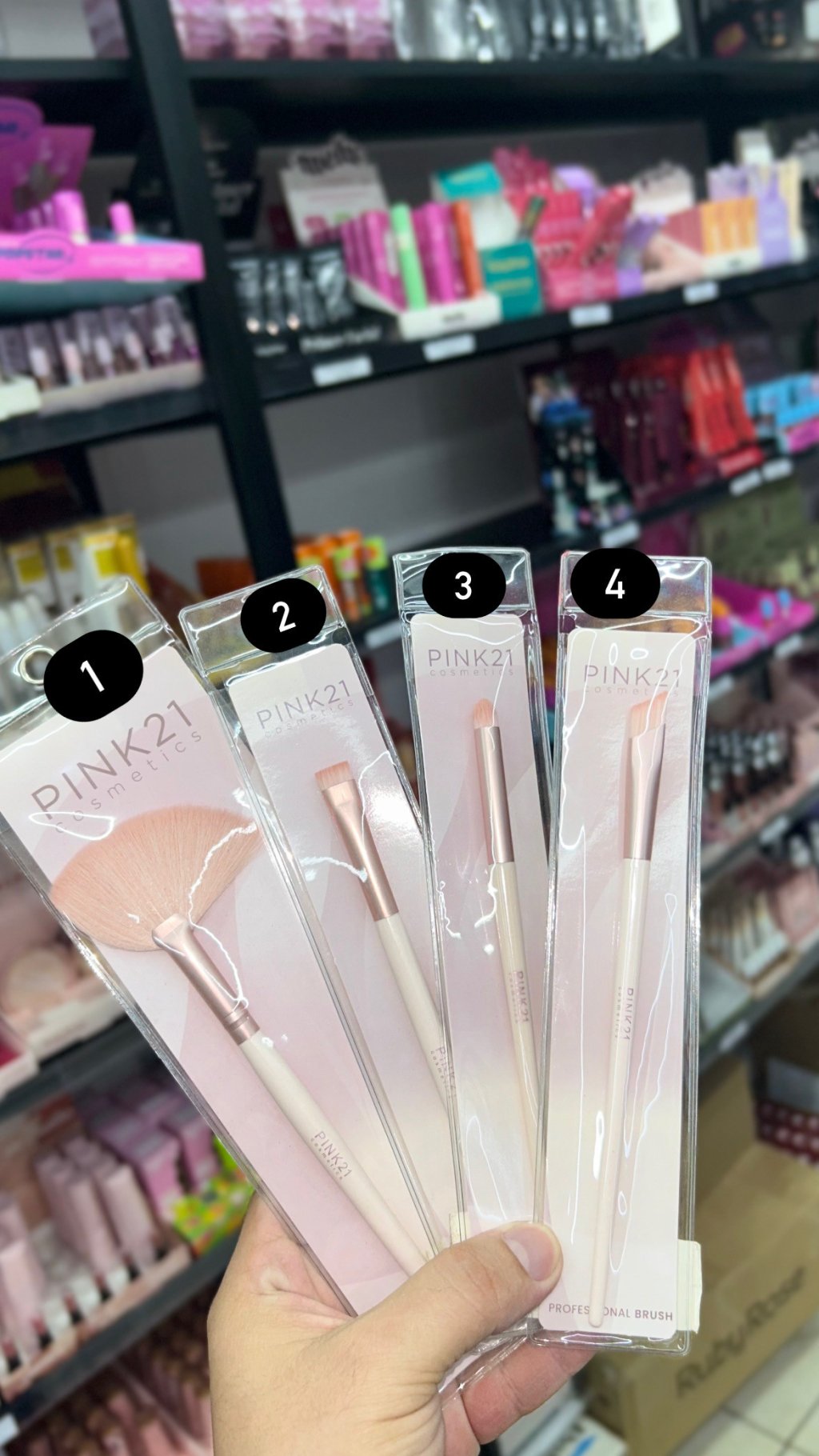 Pincel unitário Pink 21