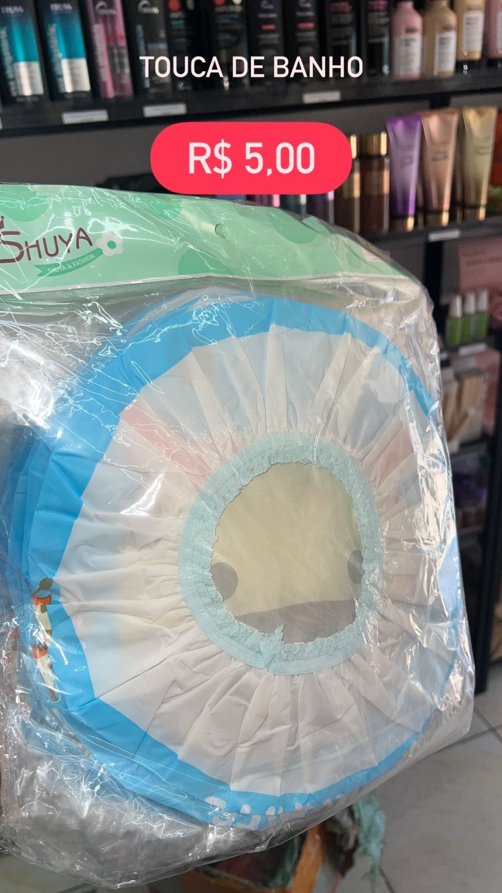 Touca de banho 