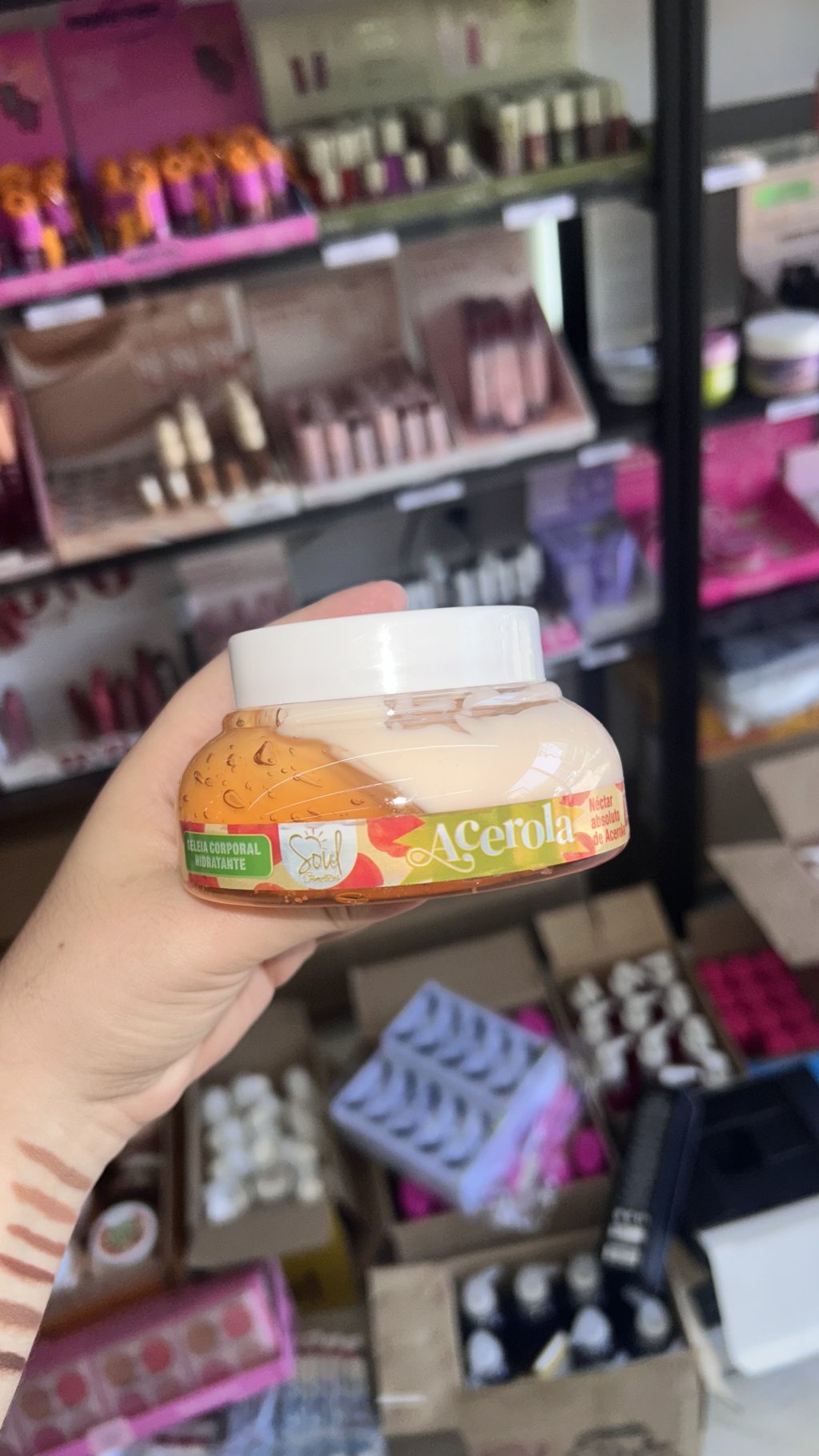 Geleia corporal acerola 