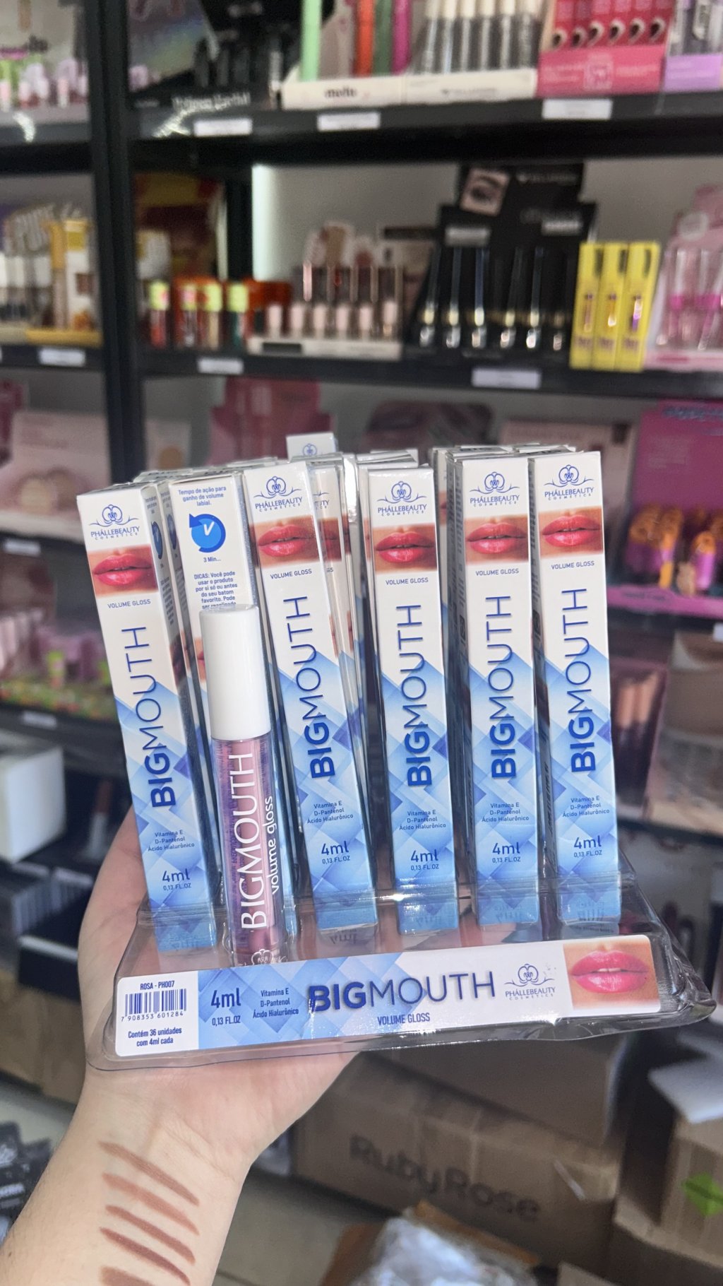 Gloss rosa Big Mouth 