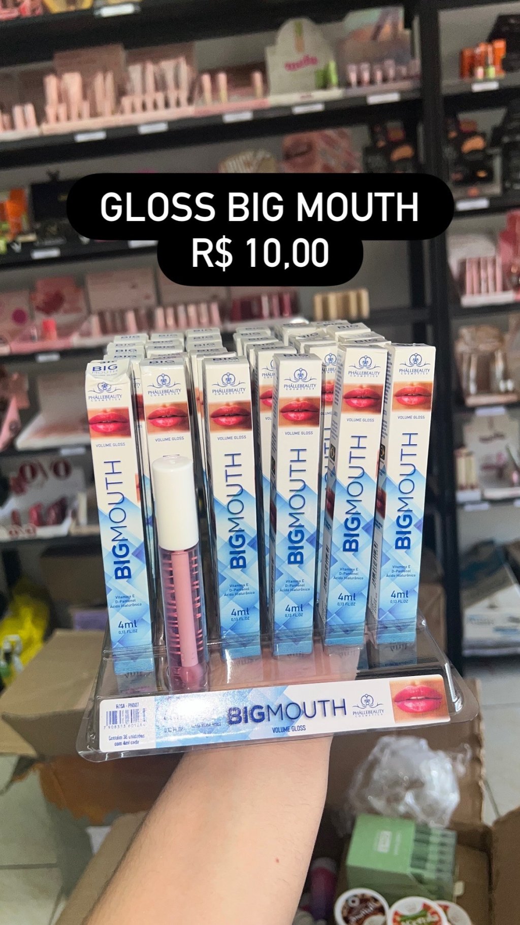 Gloss rosa Big mouth 