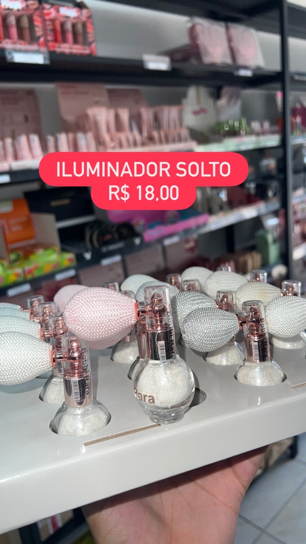 Iluminador solto 