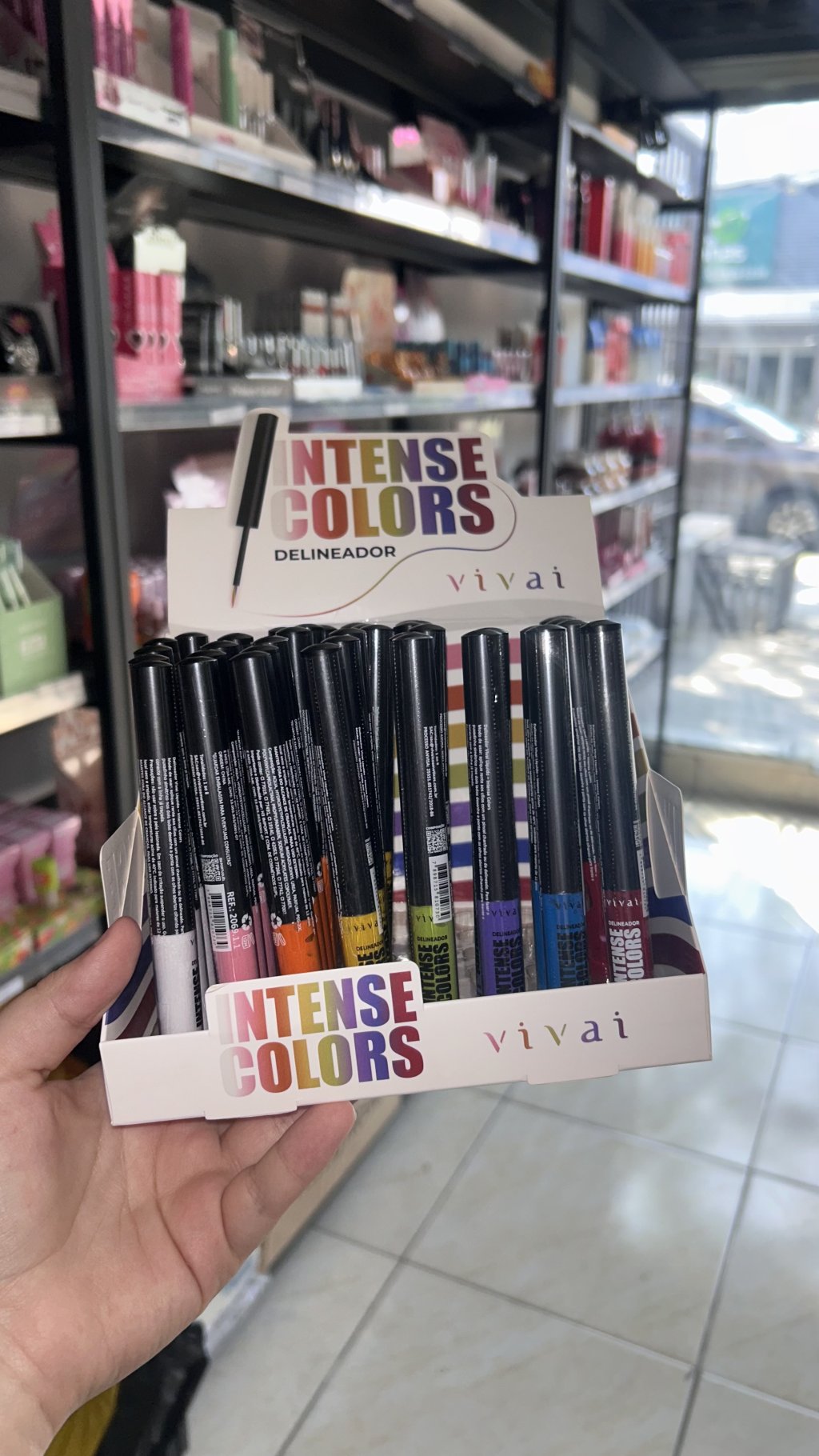 Box com 6 delineador colorido 