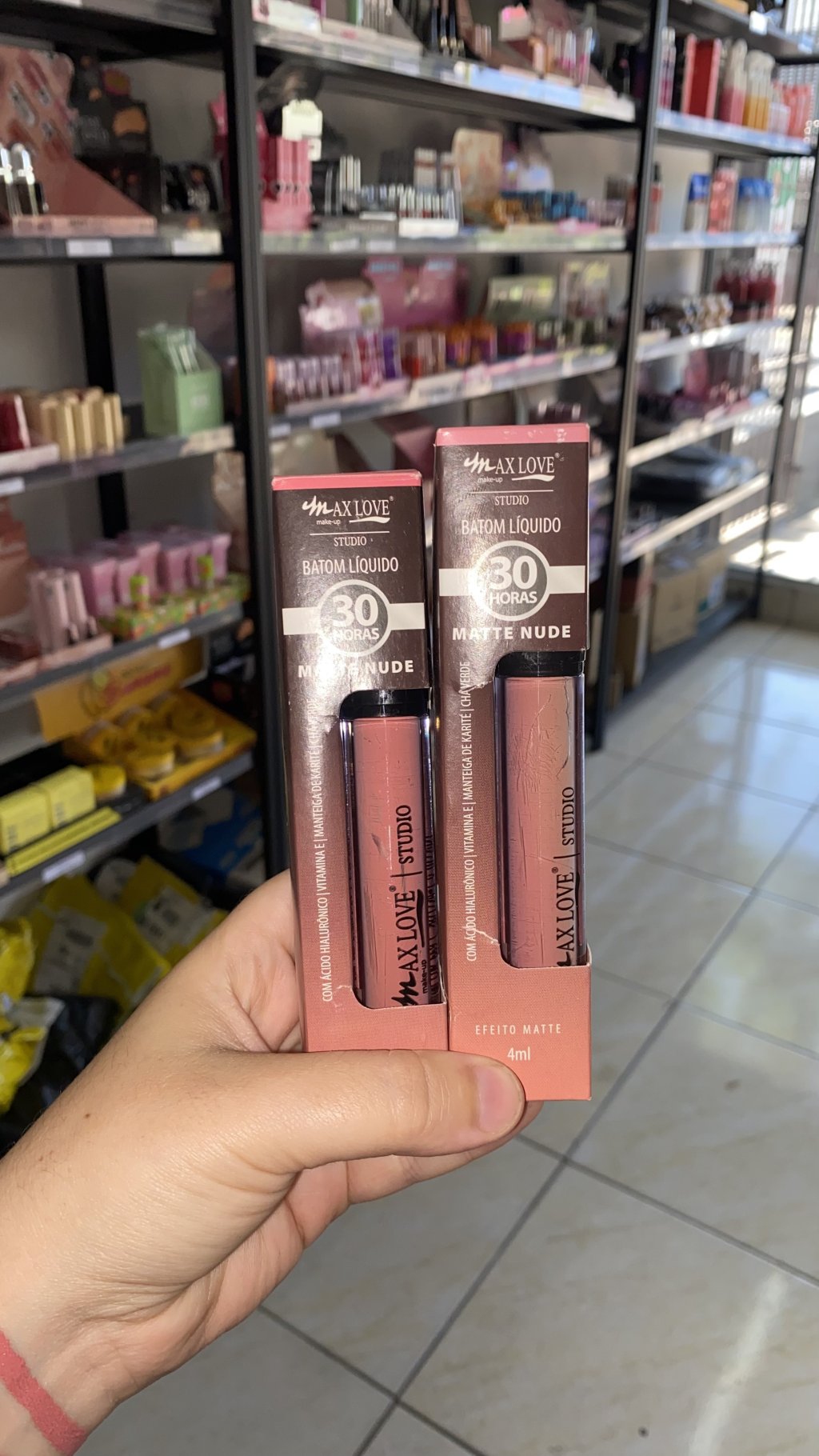 Batom líquido Matte Max Love 