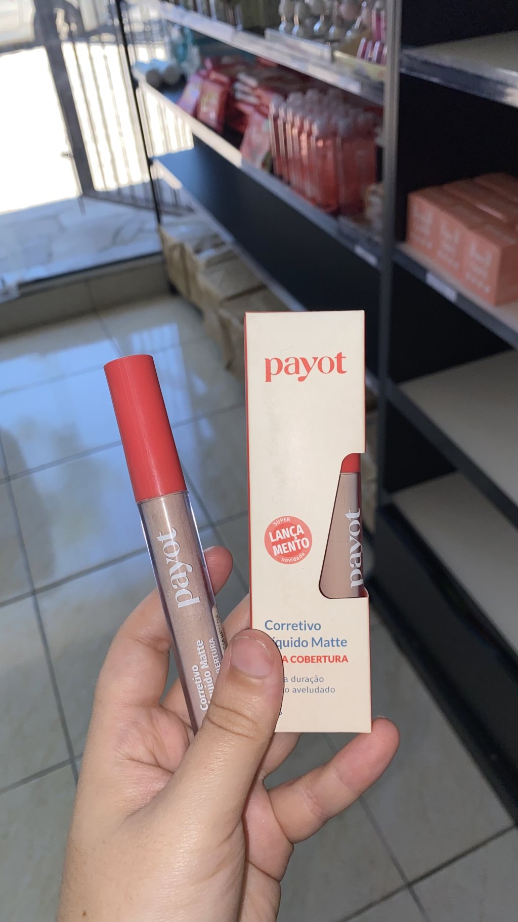 Corretivo Líquido Payot cor 1