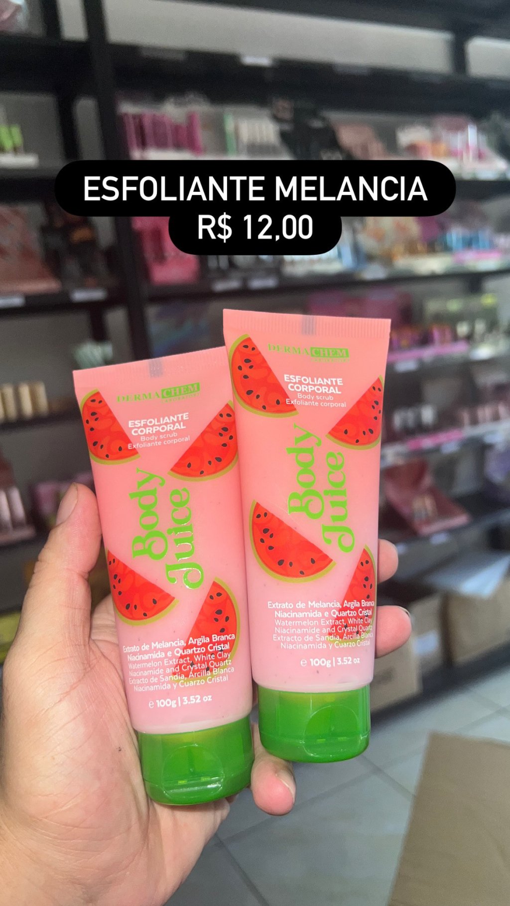 Esfoliante corporal Melancia 