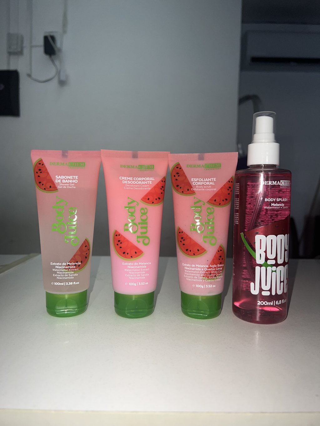 Kit de banho melancia 