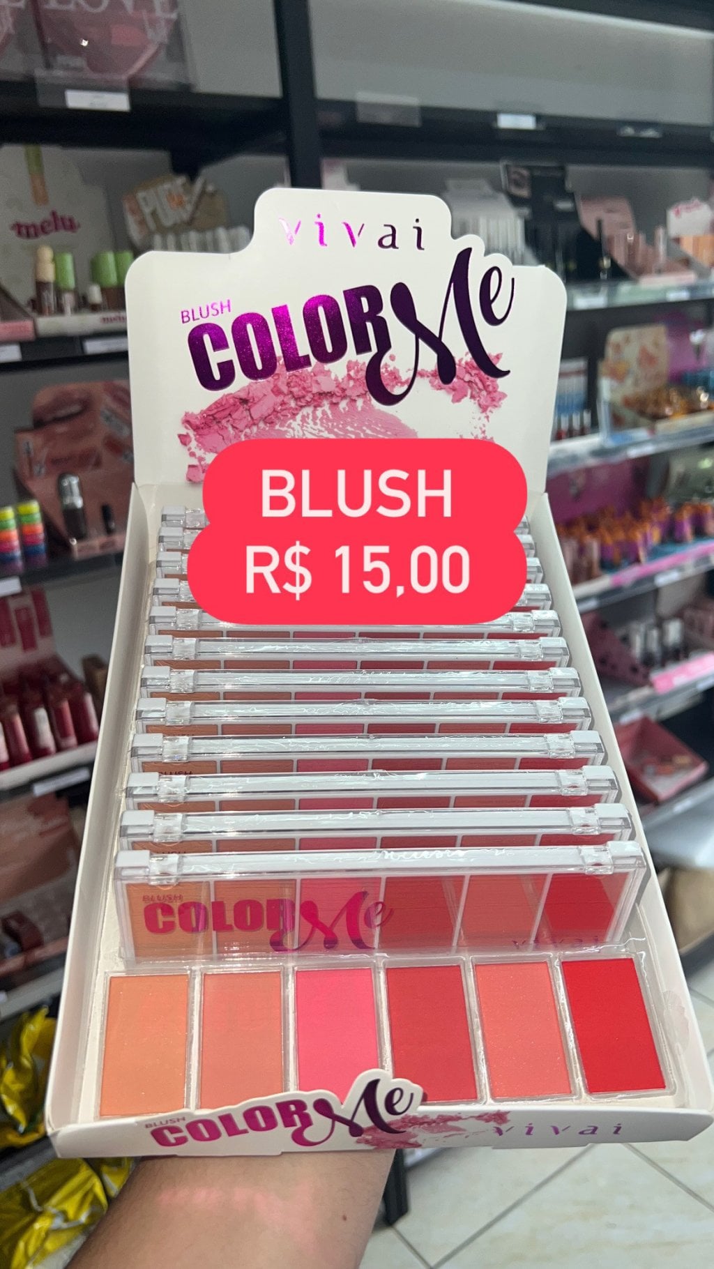 Paleta de blush Vivai 