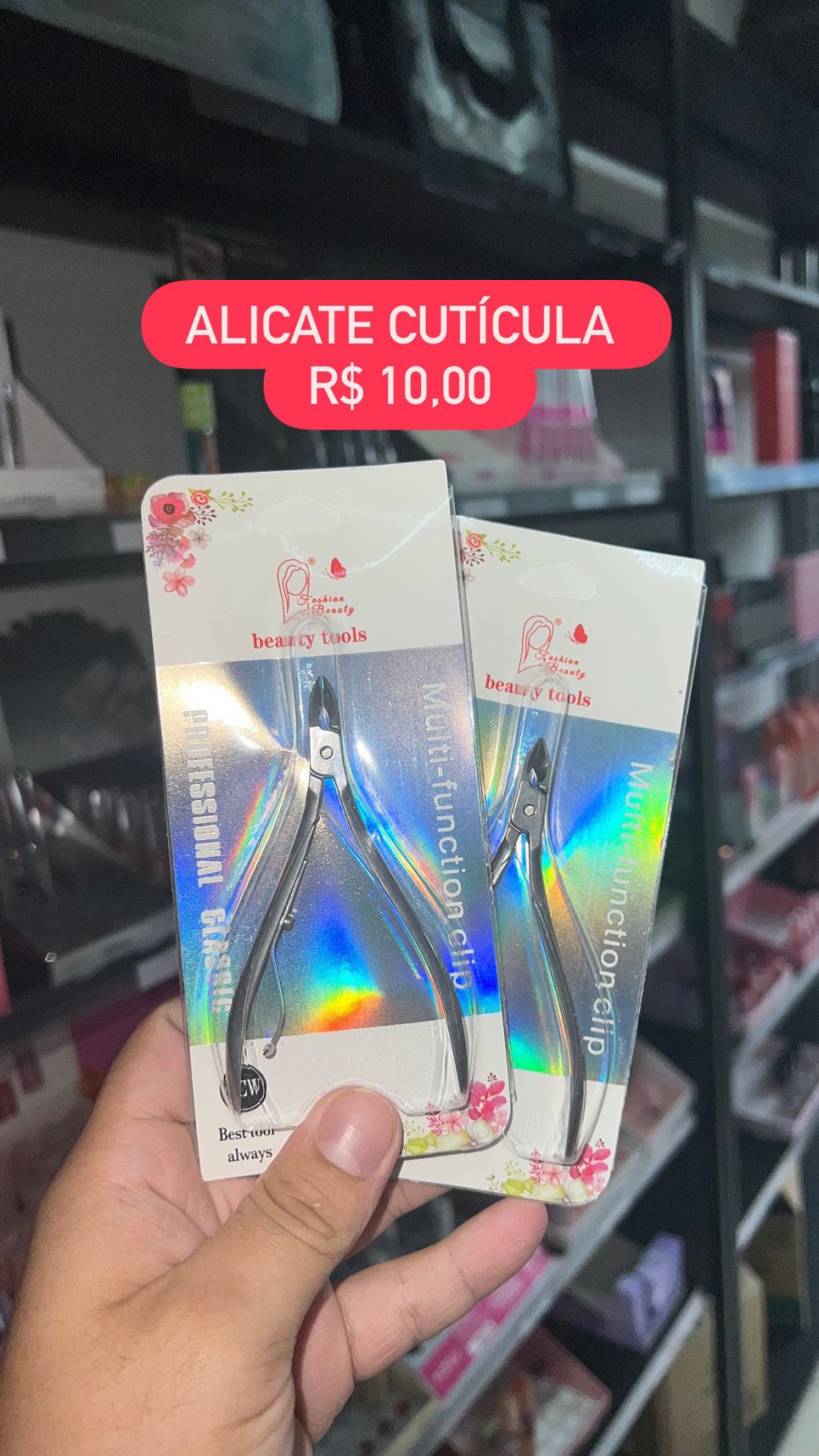 Alicate de cutículas 